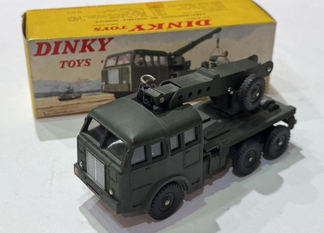 BERLIET CAMION MILITAIRE DE DÉPANNAGE DINKY 1/43