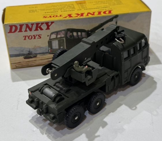 BERLIET CAMION MILITAIRE DE DÉPANNAGE DINKY 1/43