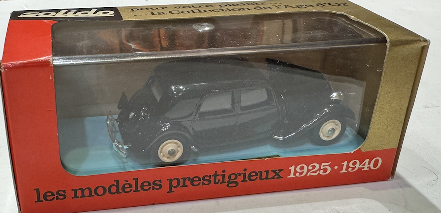 CITROEN 15CV 1938 SOLIDO 1/43