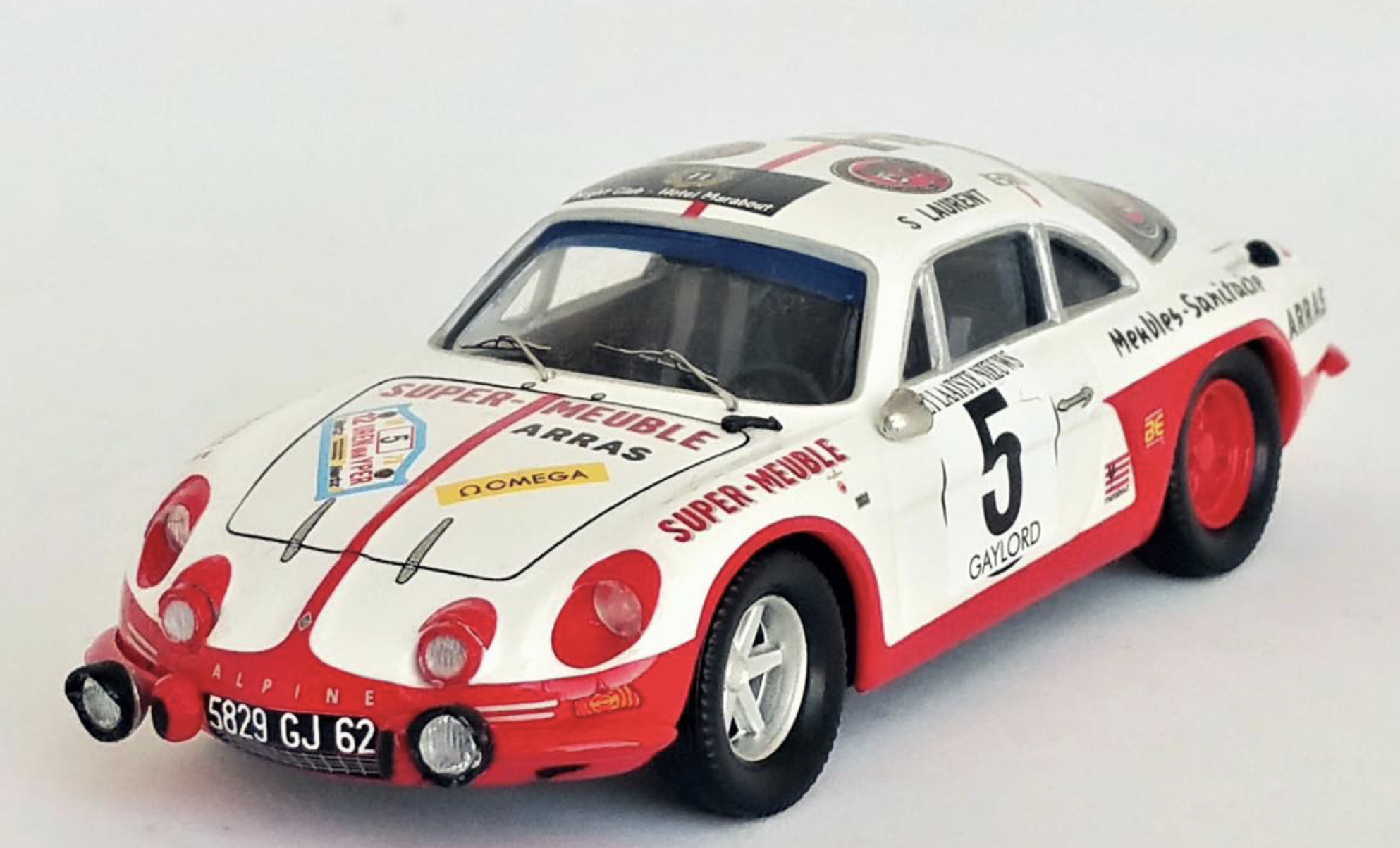 Alpine Renault A110 1600 #5 | Serge Laurent S trofeu 1/43