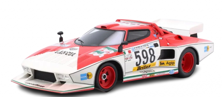 Lancia Stratos Turbo Gr.5 #598 gagnant Rallye Giro d'Italia 1976 1:18 Tecnomodel