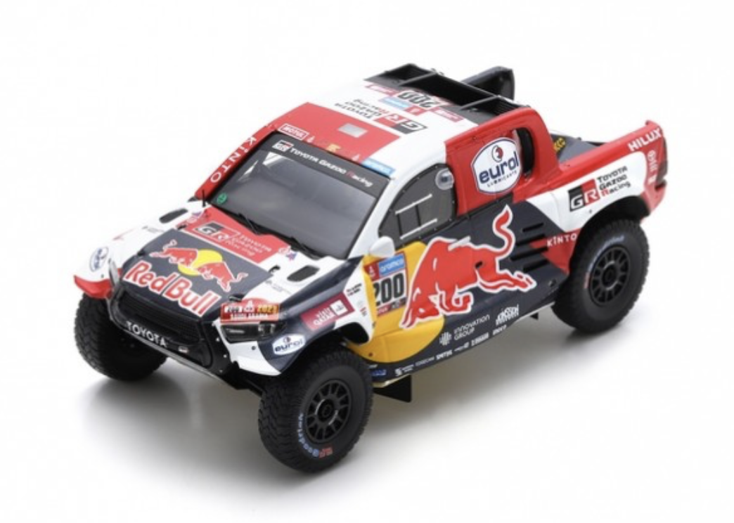 TOYOTA HILUX N°200 Vainqueur Dakar 2023 SPARK 1/43