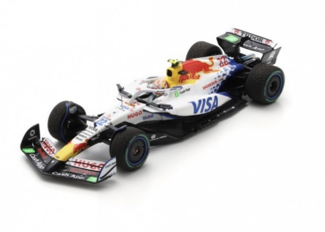 RACING BULLS VCARB 02 N°22 Visa Cash App Racing Bulls Formula One Team 12ème GP Australie 2025 Yuki Tsunoda SPARK 1/43