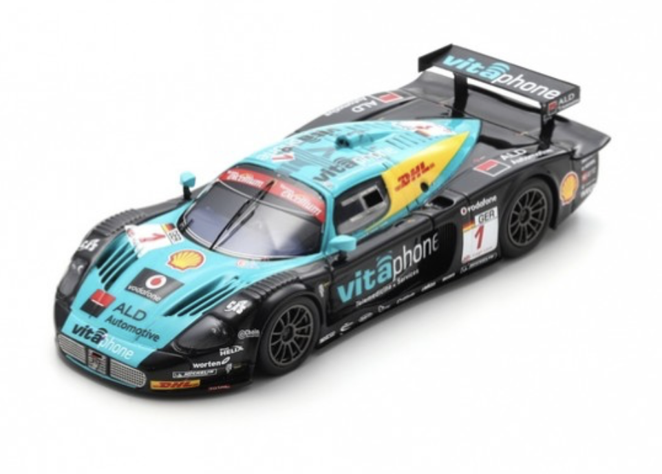 MASERATI MC12 GT1 N°1 Vainqueur 24H Spa 2008 A. Bertolini – S. Sarrazin - M. Bartels - E. van de Poele SPARK 1/43