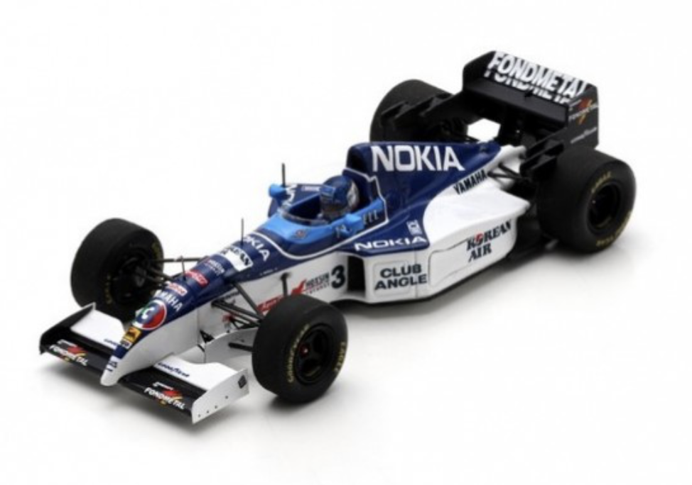 TYRRELL 023 N°3 Tyrrell Yamaha GP Europe 1995 Gabriele Tarquini SPARK 1/43