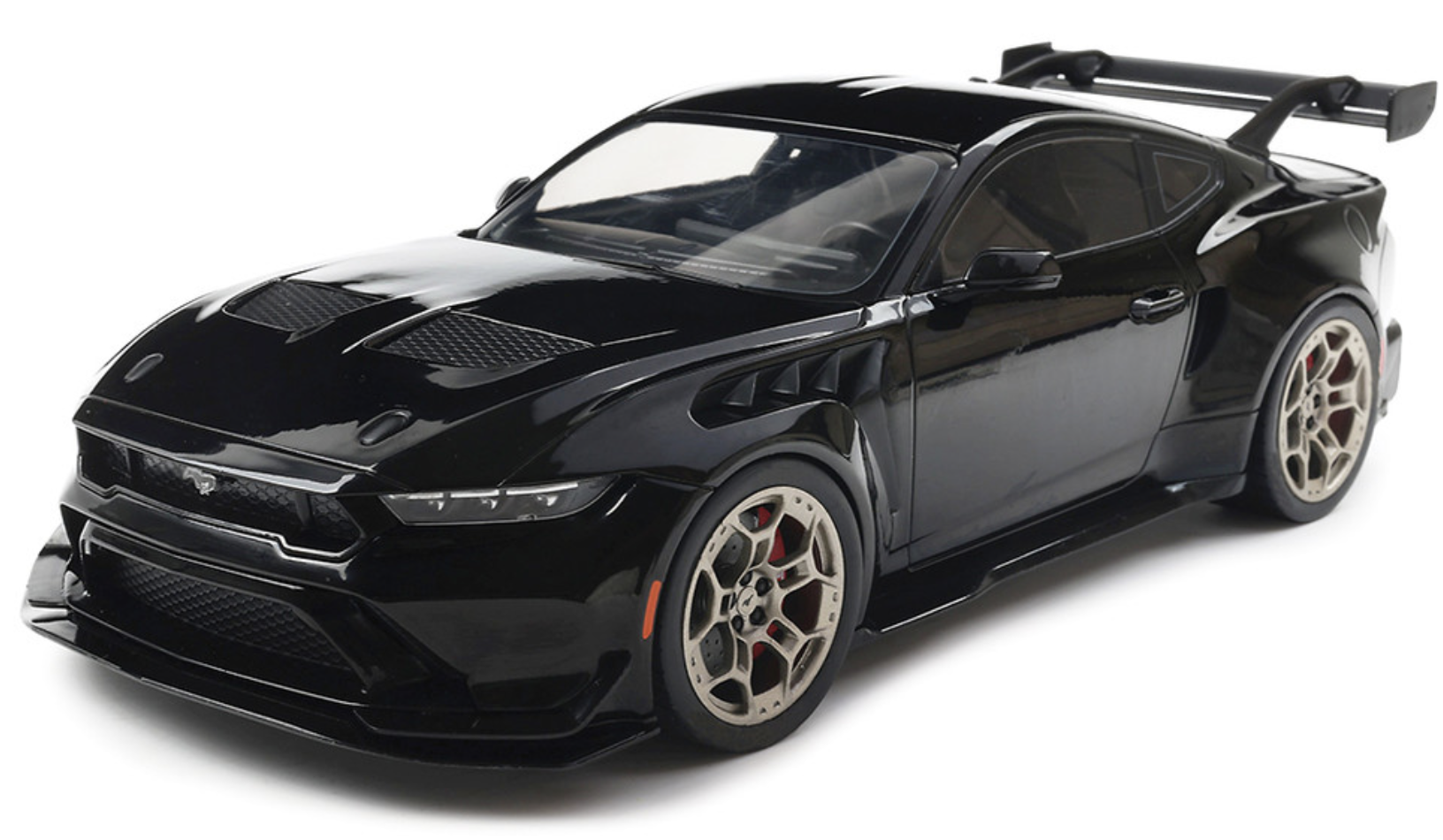FORD MUSTANG GTD 2025 BLACK IXO 1/18