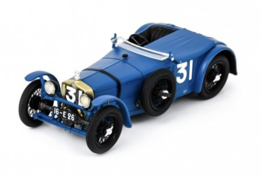 TRACTA N°31 16ème 24H Le Mans 1928 R. Bourcier - H. Vasena SPARK 1/43