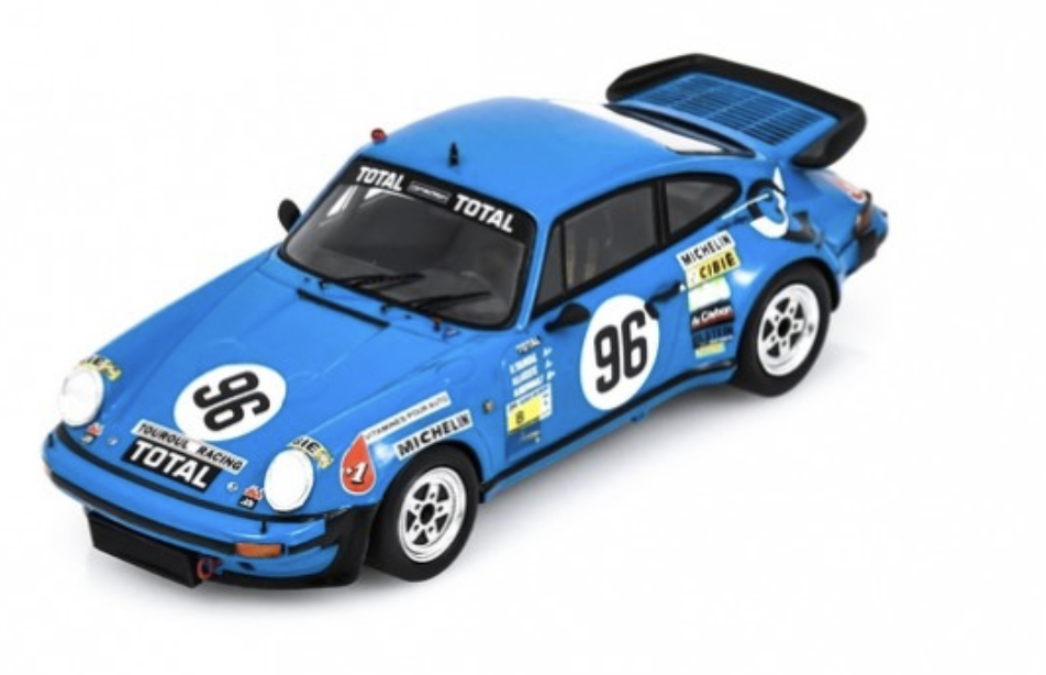 PORSCHE 930 N°96 20ème 24H 24H Le Mans 1983 -M. Lateste - R. Touroul - M. Bienvault SPARK 1/43