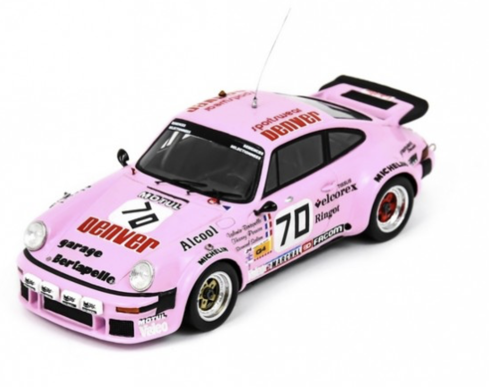 PORSCHE 934 N°70 24H Le Mans 1981 -T. Perrier - V. Bertapelle - B. Salam SPARK 1/43