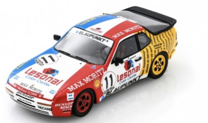 PORSCHE 944 Turbo Cup N°11 1989 Jörg van Ommen SPARK 1/43
