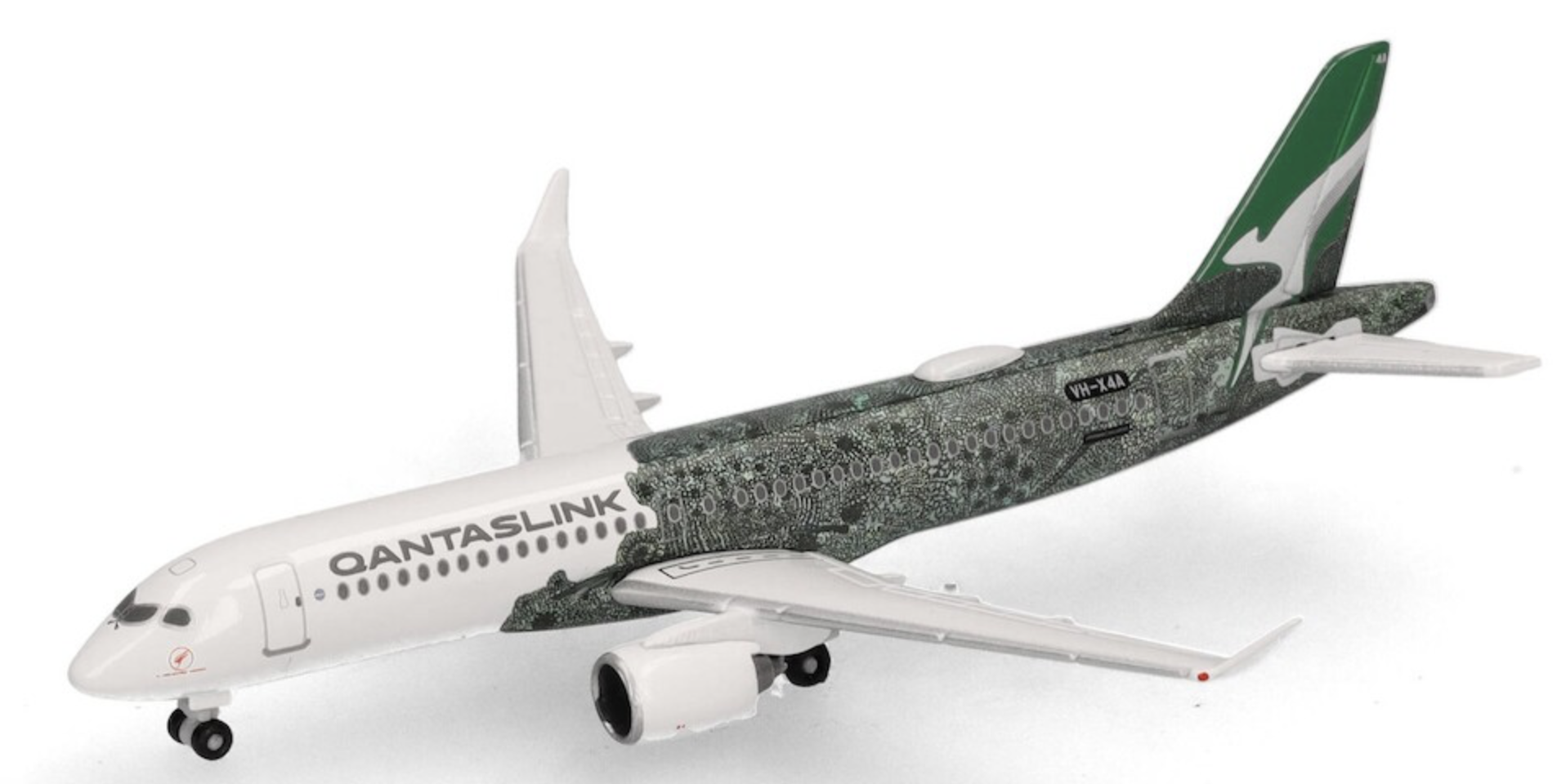 Airbus A220-300 QantasLink "Minyma Kutjara Tjukurpa" VH-X4A HERPA 1/500
