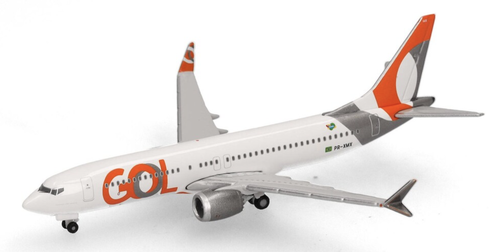 Boeing 737 MAX 8 GOL Linhas Aéreas PR-XMX HERPA 1/500