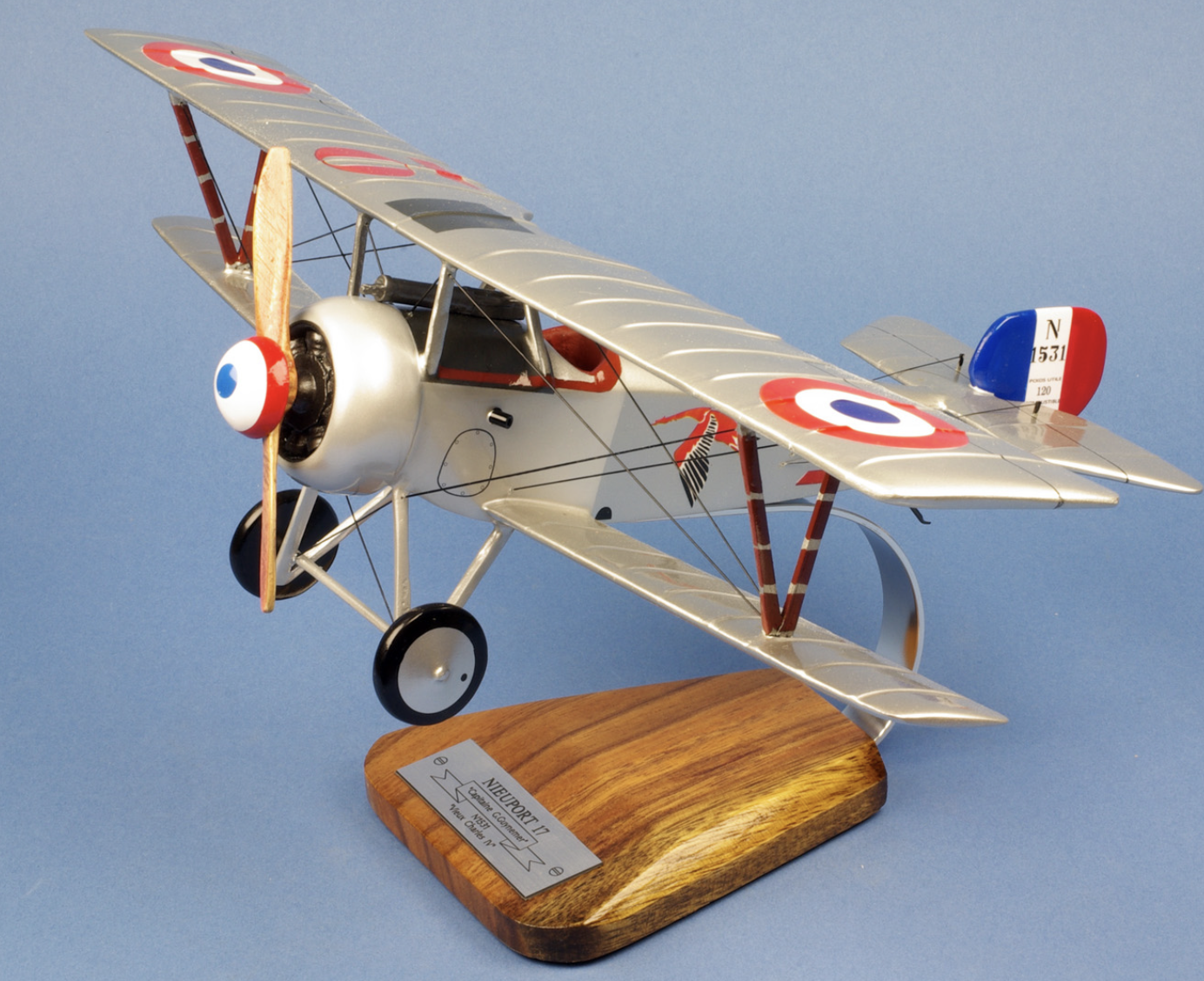 Nieuport 17N ‘Vieux Charles IV’ n°1531 Georges Guynemer 1916 Pilot's Station 1/20