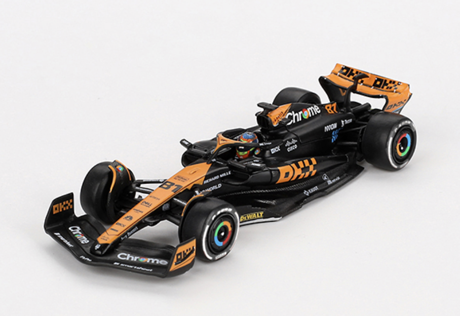 McLaren MCL60 #81 Oscar Piastri 2023 F1 2023 Japanese GP 3rd Place MINI GT 1/64