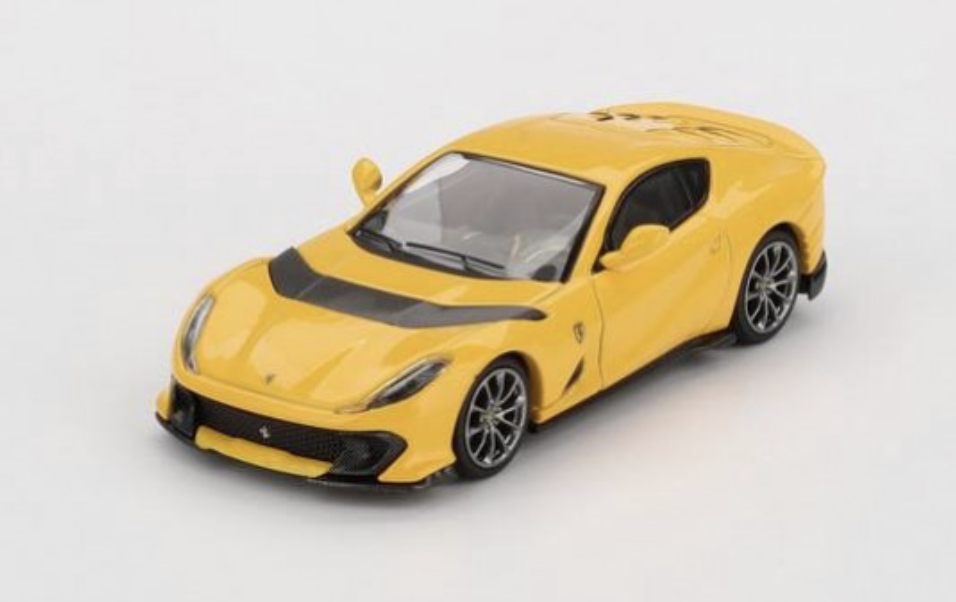FERRARI 812 Giallo Modena Competizione 2021 BBR 1/64