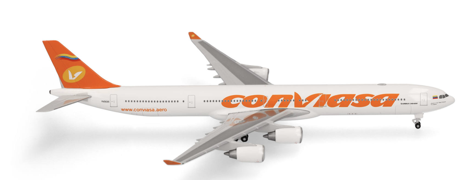 Conviasa Airbus A340-600 – YV3535 herpa 1/500