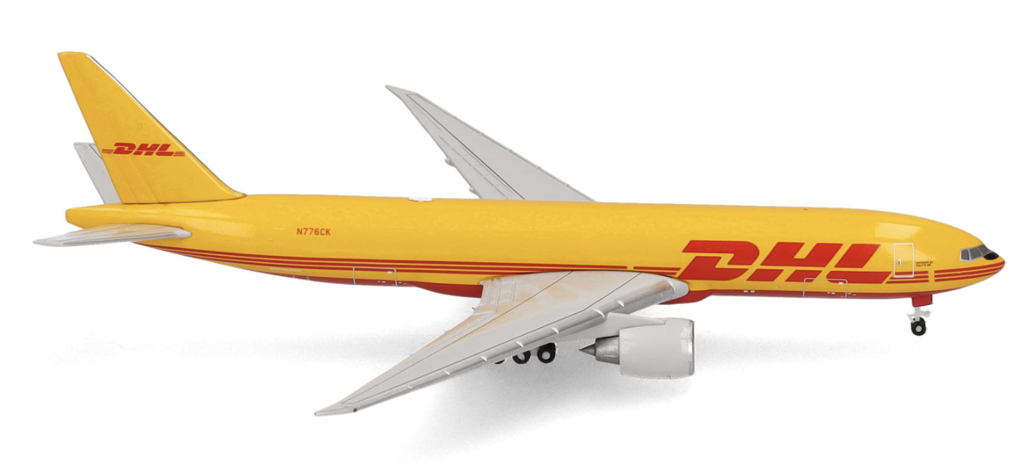 DHL Aviation Boeing 777F – N776CK herpa 1/500