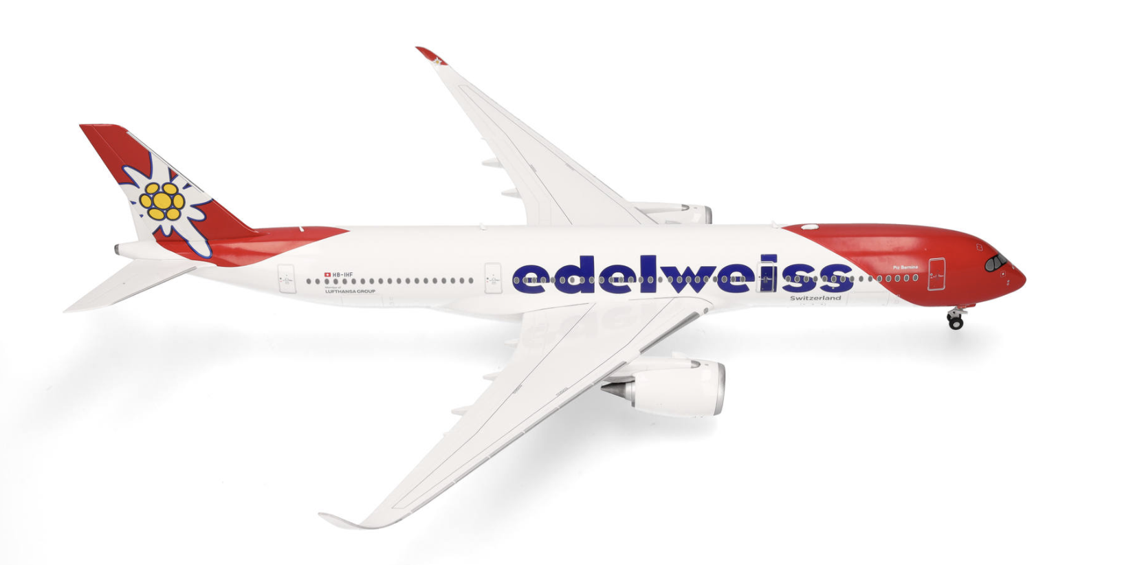 Edelweiss Air Airbus A350-900 – HB-IHF “Piz Bernina” herpa 1/200