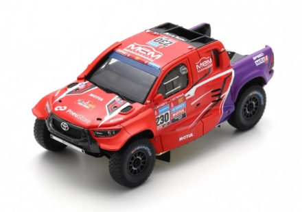 TOYOTA HILUX 3è DAKAR 2023 SPARK 1/43°