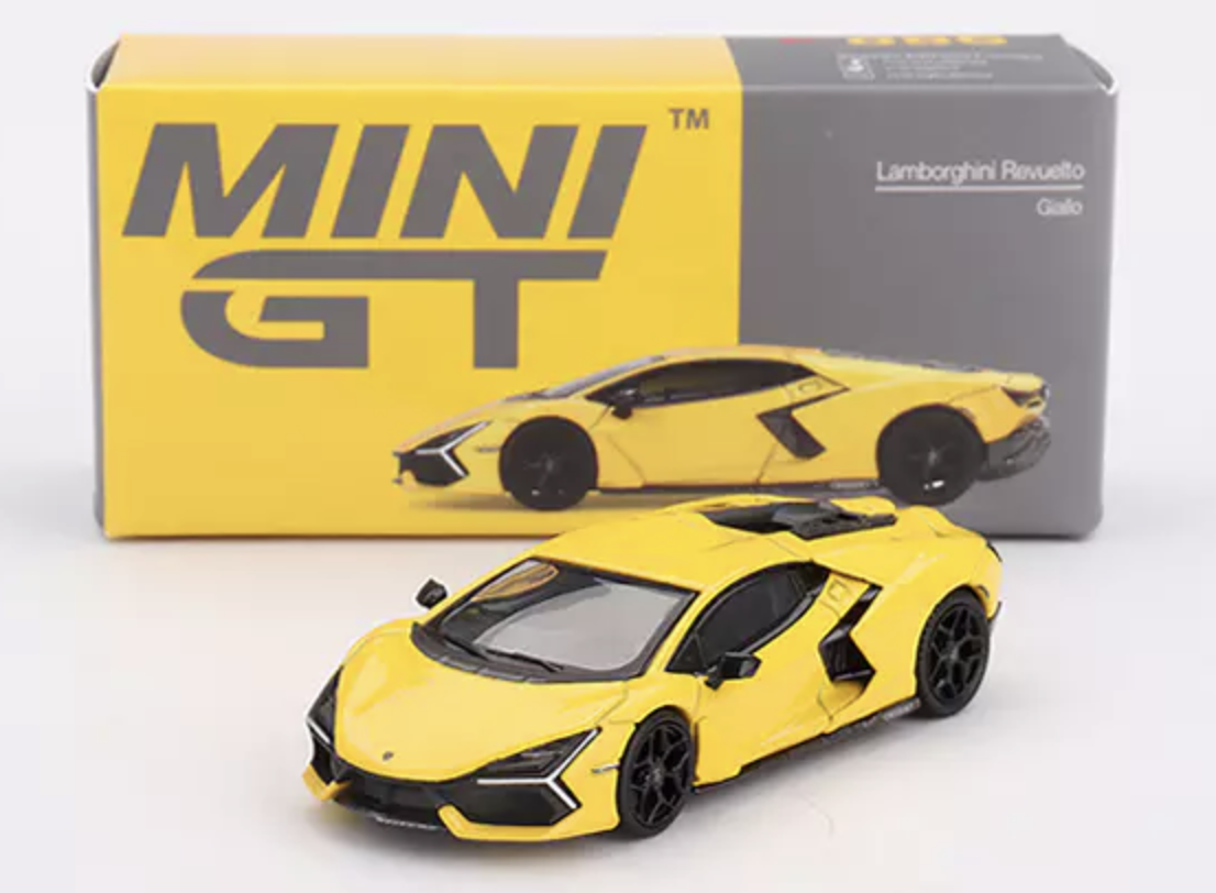 Lamborghini Revuelto - Jaune MINI GT 1/64