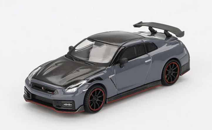 Nissan GT-R Nismo 2024 NISMO GRIS MINI GT 1/64