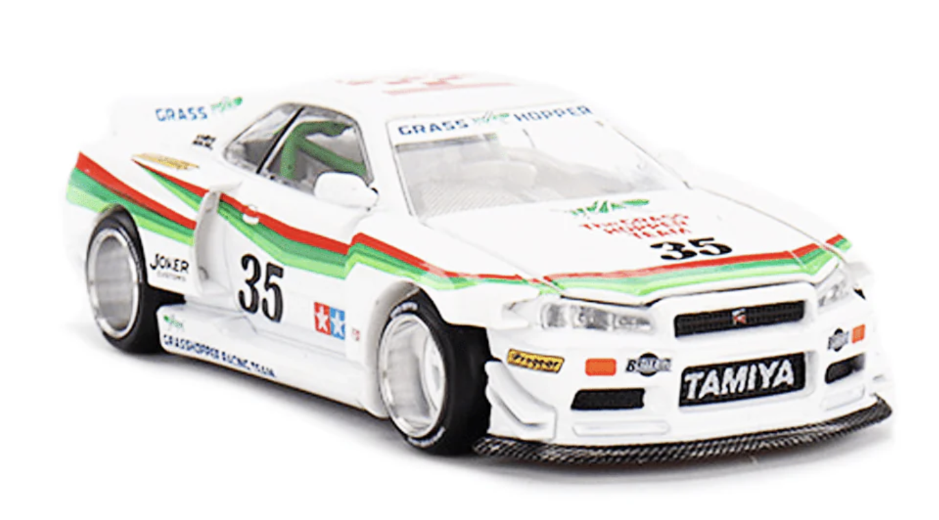 Nissan Skyline GT-R (R34) Tamiya X KAIDO HOUSE 1/64