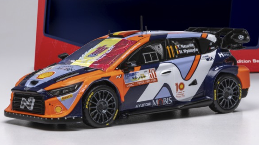 Hyundai I20 N Rally1 11 Rallye du Japon 2024 WRC World Champion IXO 1/43