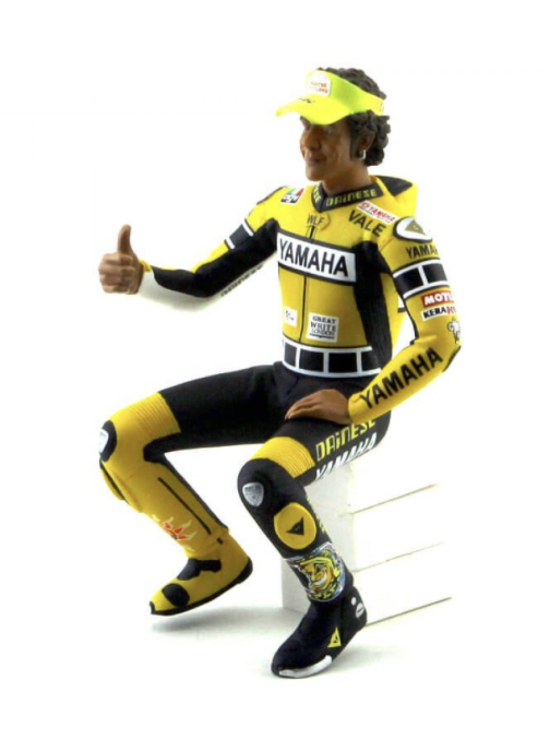 YAMAHA YZR-M1 GP LAGUNA SECA MOTOGP 2005 VALENTINO ROSSI Yamaha 50th Anniversary MINICHAMPS 1/12 AVEC V.ROSSI FIGURINE SITTING MOTOGP LAGUNA SECA 2005 MINICHAMPS 1/12