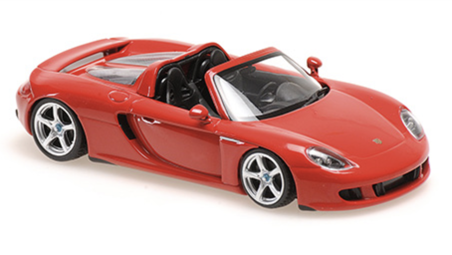 PORSCHE CARRERA GT – 2003 – red Maxichamps 1/43