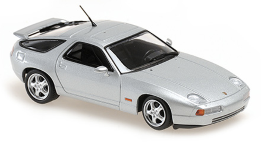 PORSCHE 928 GTS – 1991 – SILVER METALLIC Maxichamps 1/43