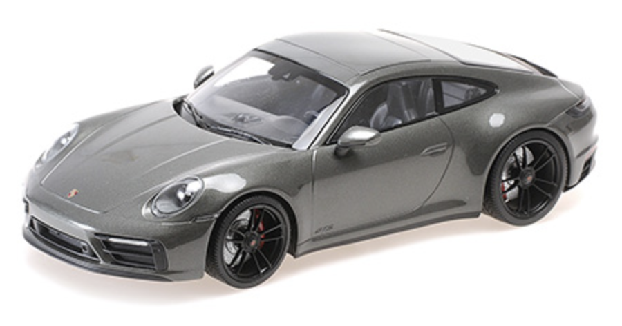 PORSCHE 911 CARRERA 4 GTS – 2020 – GREEN METALLIC MINICHAMPS 1/18