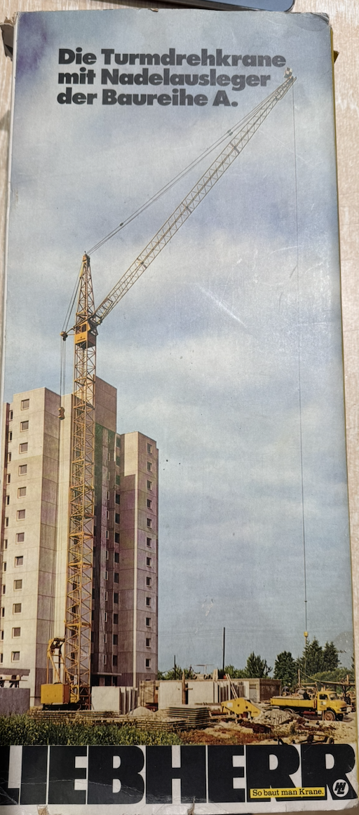 GRUE A TOUR LIEBHERR GESCHA-MODELLE A 1/50