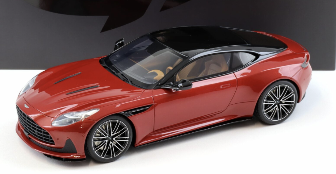 Martin DB12 Coupe Hyper red 2023 GT SPRIT 1/18