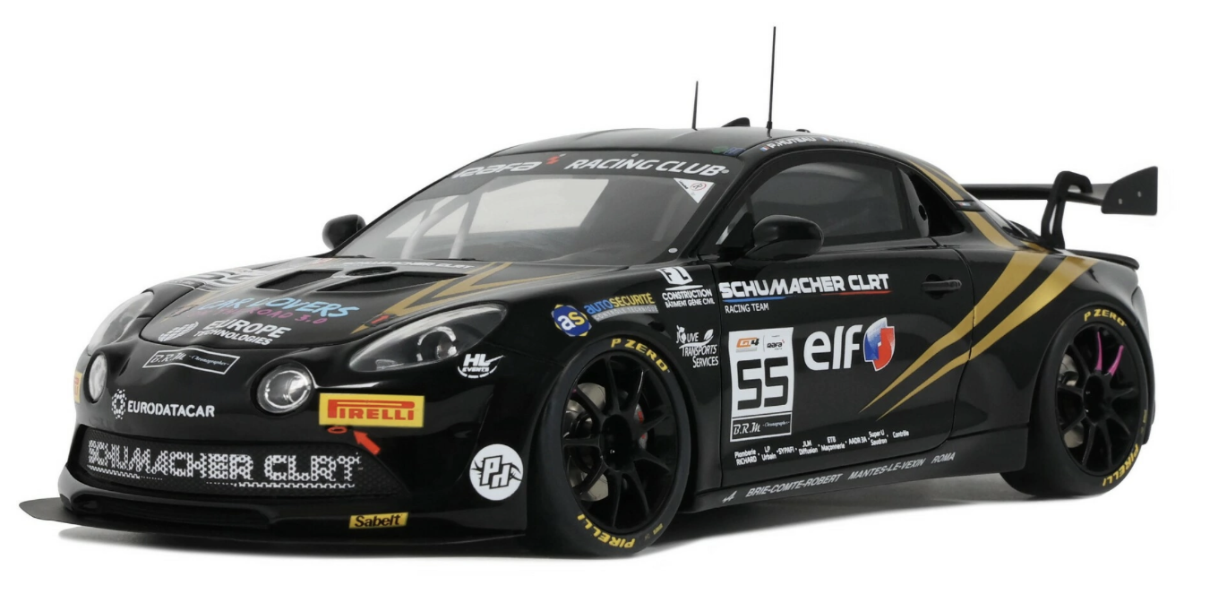Alpine A110 GT4 EVO European Series 2024 OttO 1/18