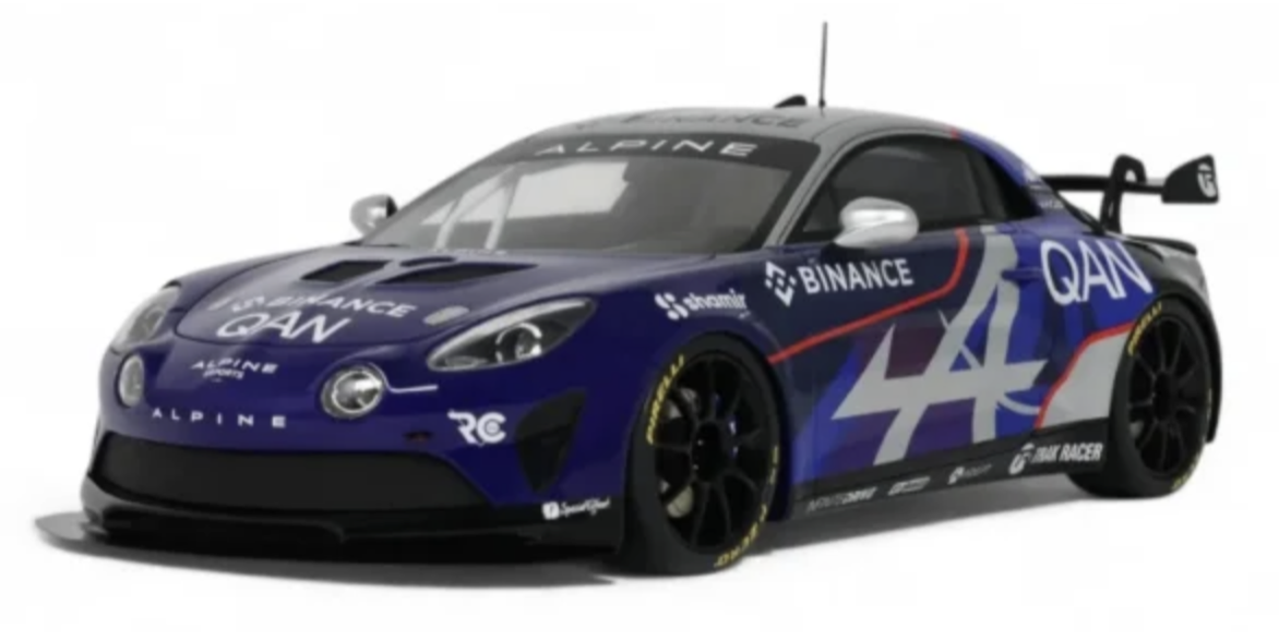 Alpine A110 GT4 Evo ESPORTS SERIES 2024 OttO 1/18