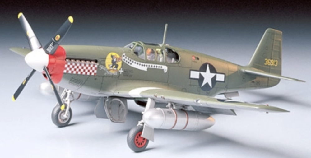 Avion P-51B Mustang - Tamiya - 1/48