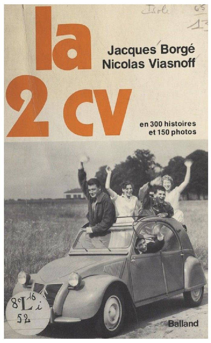 La 2 CV Jacques Borge, Nicolas Viasnoff