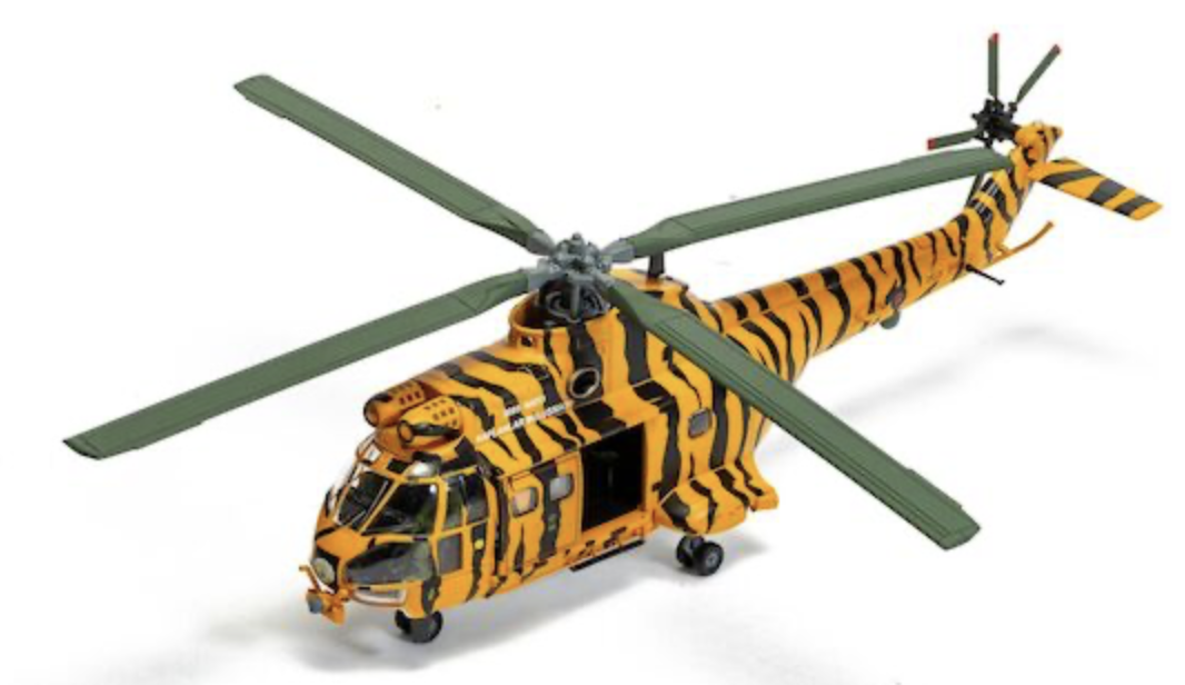 Westland Puma HC Mk.1 RAF No.230 Sqn, XW231, Balikesir AB, Turkey, NATO Tiger Meet CORGI 1/72
