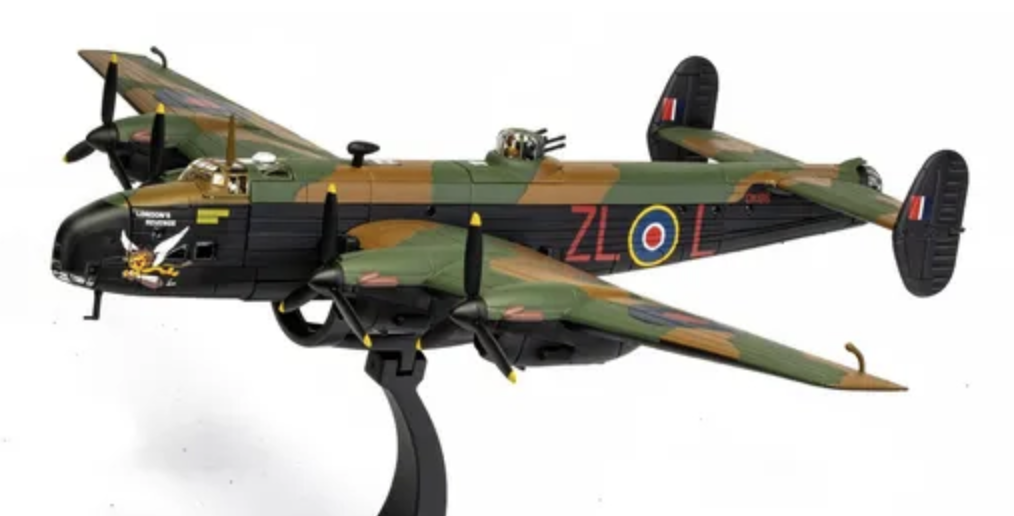 Handley Page Halifax MkV 'London's Revenge / L for Lana' - RCAF No.427 Sqn - RAF Leeming CORGI 1/72