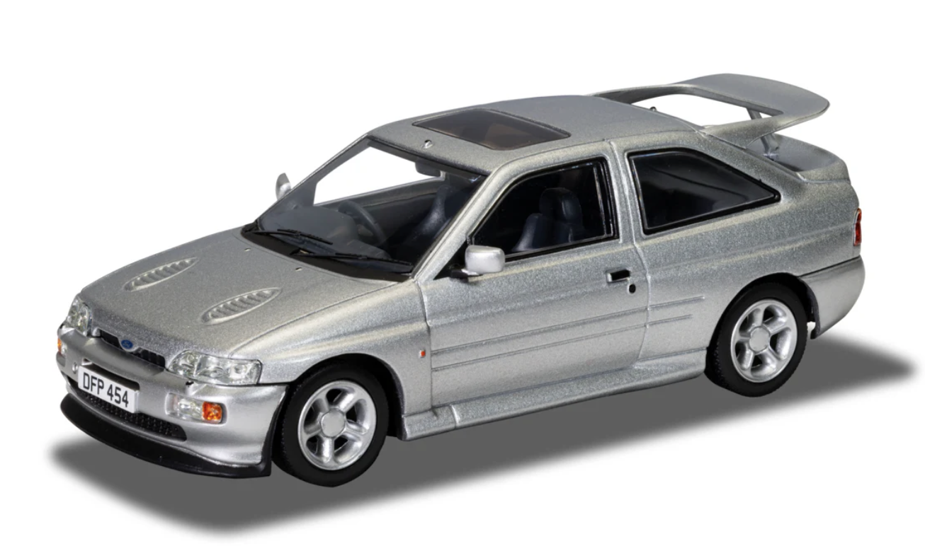 FORD ESCORT RS COSWORTH, MOONDUST SILVER CORGI 1/43