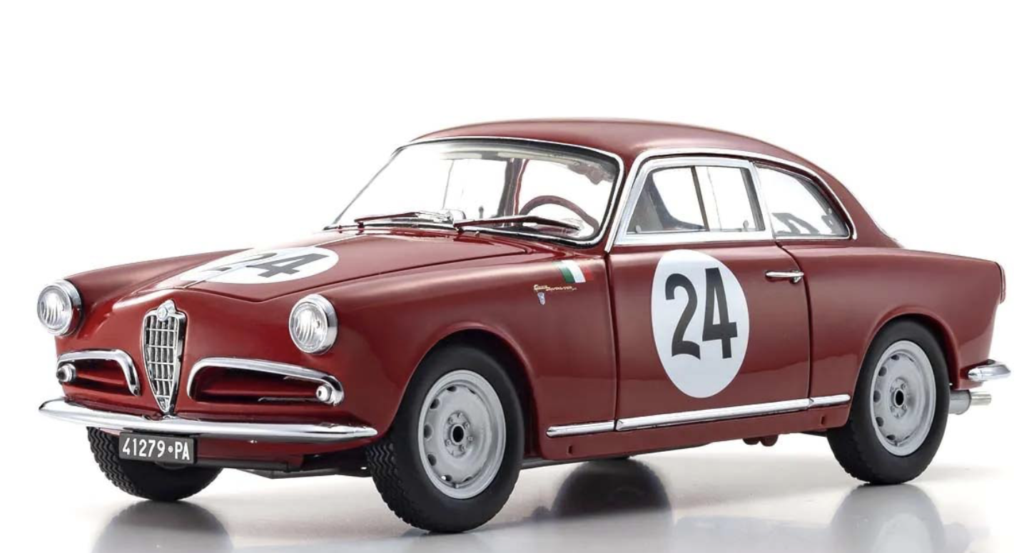 ALFA ROMEO GIULETTA SV TARGA FLORIO KYOSHO 1/18