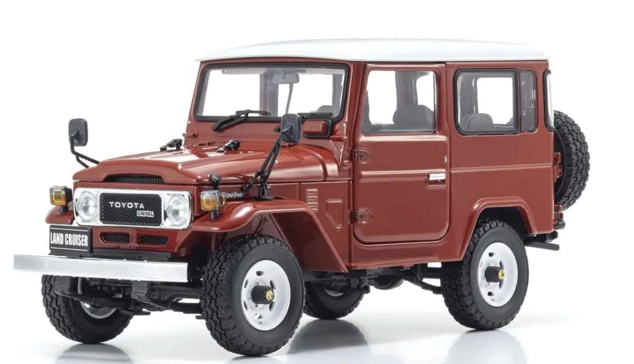 TOYOTA LAND CRUISER 40 VAN (BJ42V) 1980 ROUGE KYOSHO 1/18