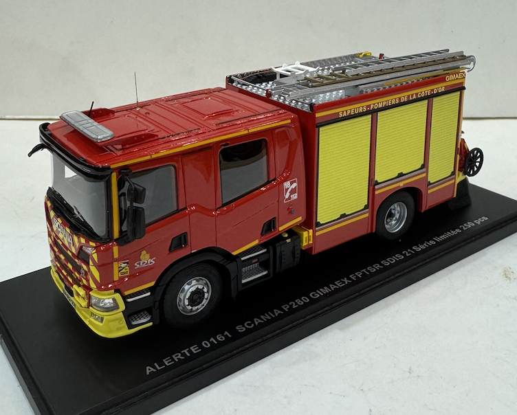 SCANIA P280 GIMAEX FPTSR SDIS 21 ALERTE 1/43