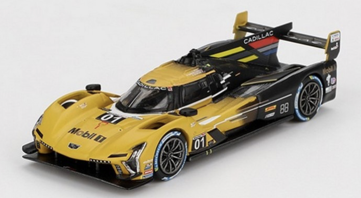 CADILLAC V-SERIES.R N°01 Cadillac Racing 12H Sebring 2024 MINI GT 1/64