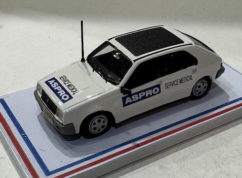 RENAULT 14 TL ASPRO DR PORTÉ TDF 1977 AUTORECLAM 1/43