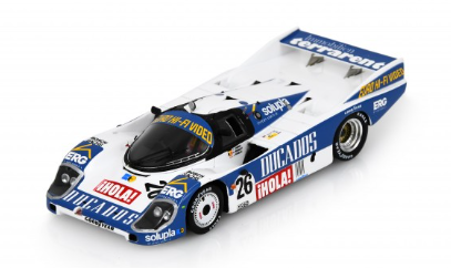 PORSCHE 956 N°26 8th LE MANS 1985 SPARK 1/43°