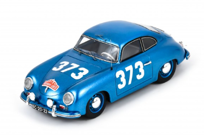 PORSCHE 356 1500 N°373 MONTE CARLO 1955 SPARK 1/43°