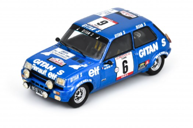 RENAULT 5 ALPINE GR.2 2nd TOUR DE CORSE 1979 SPARK 1/43°