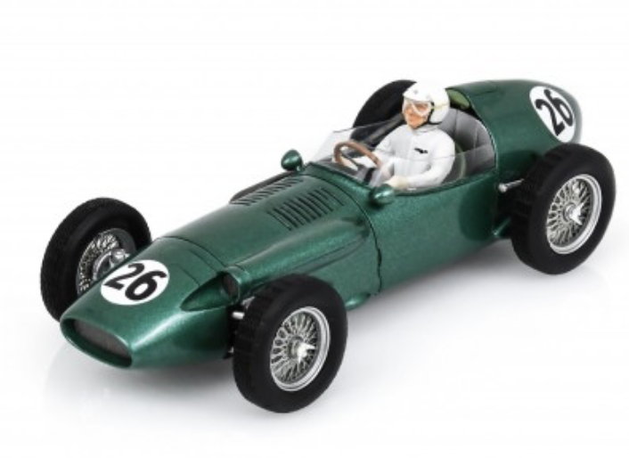 ASTON MARTIN DBR4 N°26 10ème GP Italie 1959 Carroll Shelby SPARK 1/43