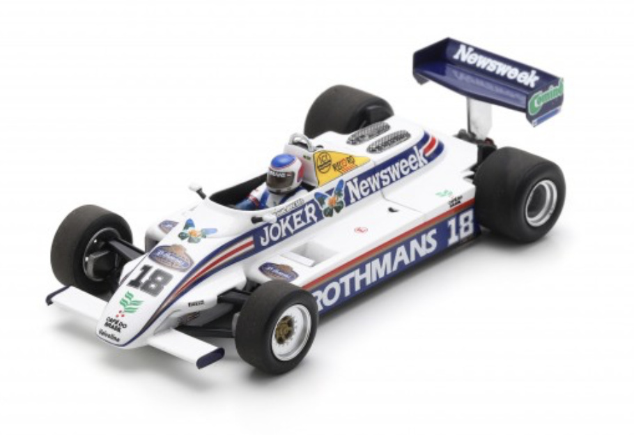 MARCH 821 N°18 GP Long Beach 1982 Raul Boesel SPARK 1/43